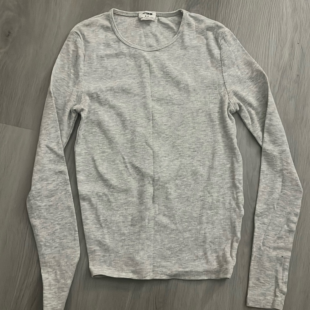 Cotton On Grey Long Sleeve